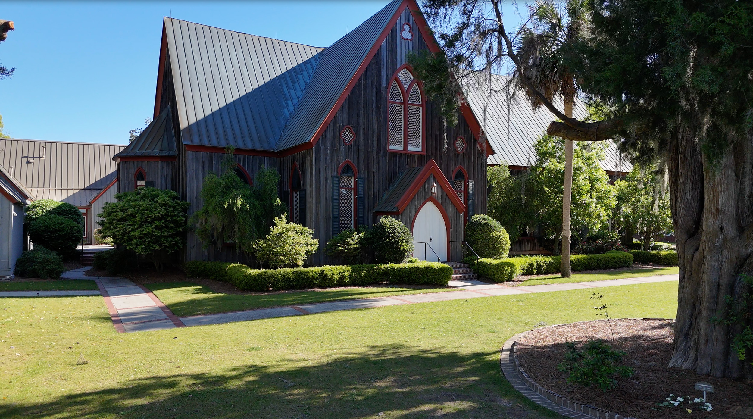 The Historic Location of The Church of the Cross